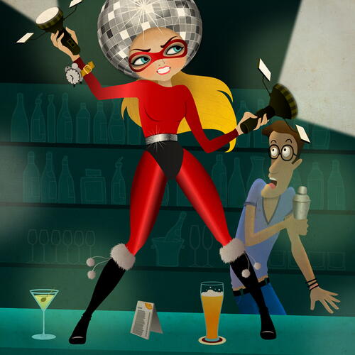Column Superheroines