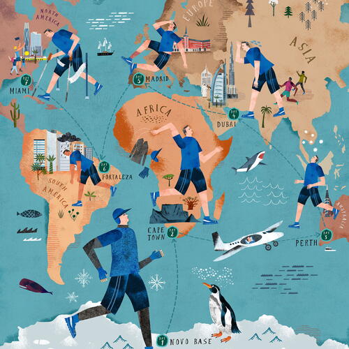 7 Marathons in 7 Days