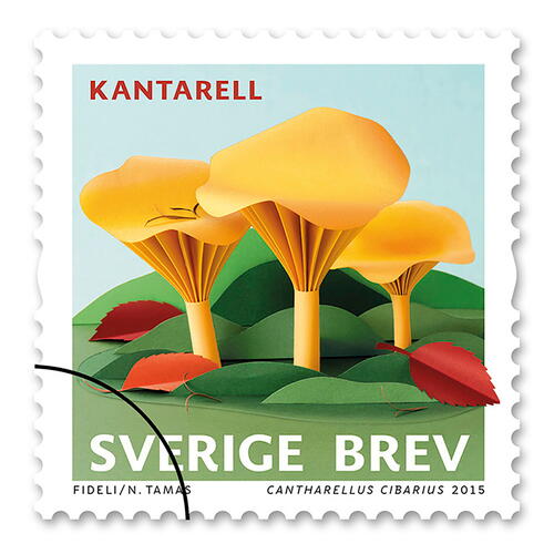 Stamp Swedish Mail
