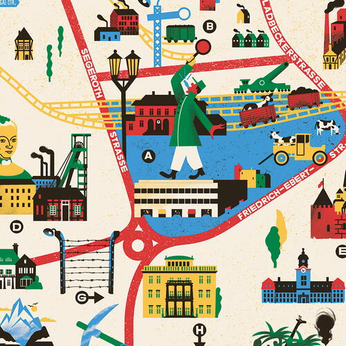 Map Green Center Historic