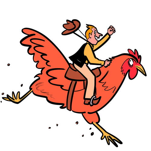 Chicken Saddle