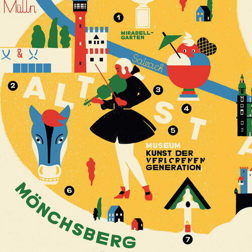 Map of Salzburg