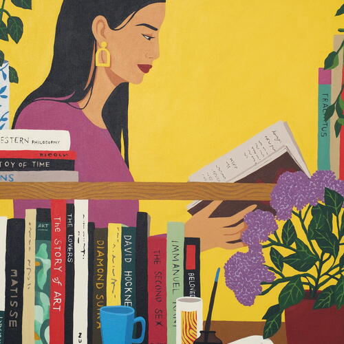 Pages of her peace